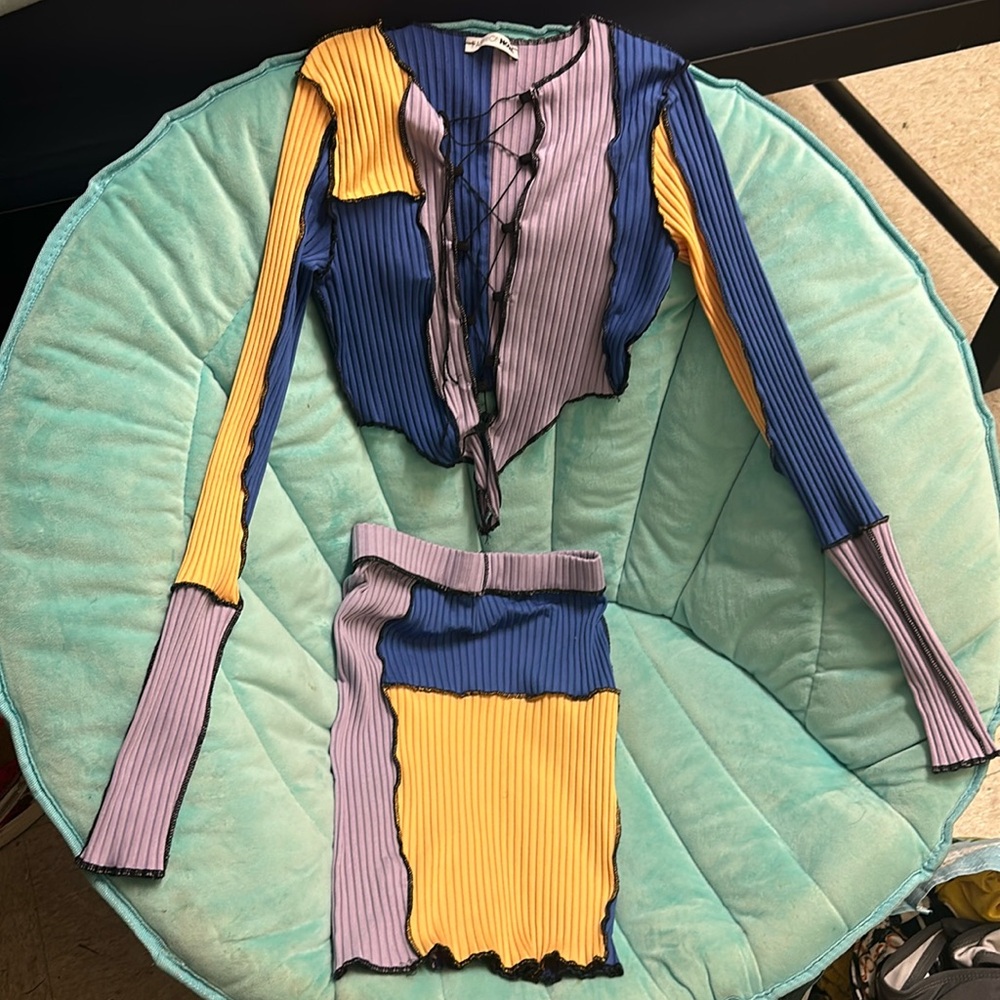 Fashion nova skirt set